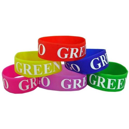 GO GREEN Wrist Band Case Pack 36