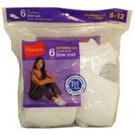 Hanes 6 Pack Womens Size 8 -12 Cushion Low Socks Case Pack 3