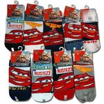 Cars Kids Anklets Socks 6-8 1/2 Case Pack 120