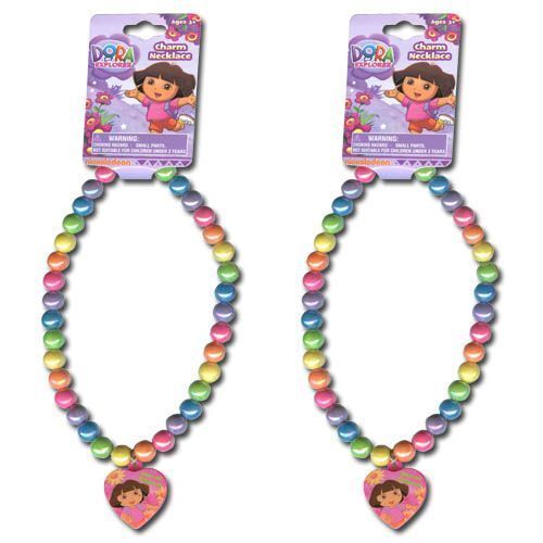 Dora Beaded Rainbow Necklace Case Pack 144