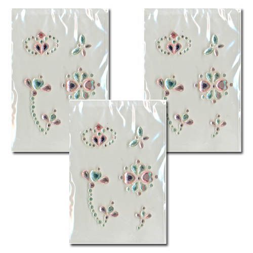 Plastic Gem Charms Case Pack 24