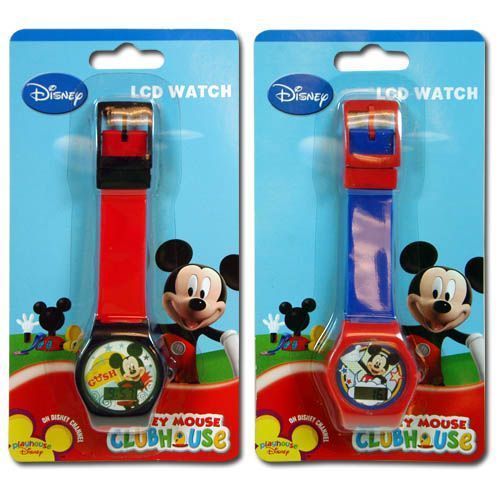 Mickey Digital Watch On Blister Card Case Pack 144