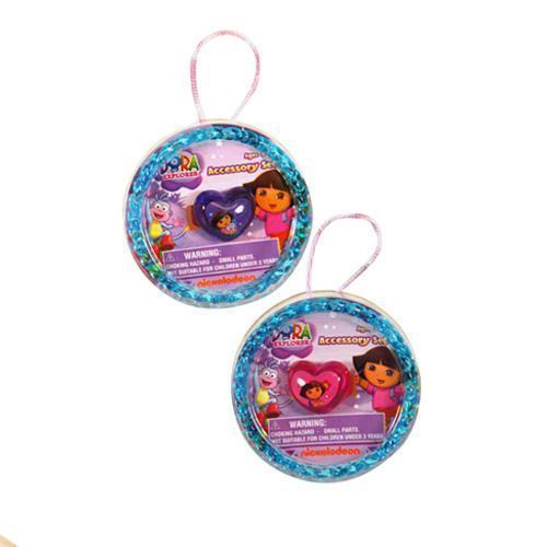 Dora 4 Bangles + 1 Ring Set In Tube Case Pack 48