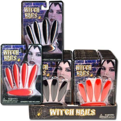 Halloween Witch Nails Assortment Case Pack 96