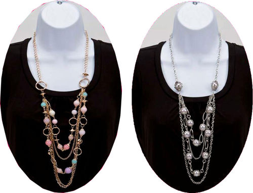 Assorted Bead/Chain Necklaces Case Pack 12