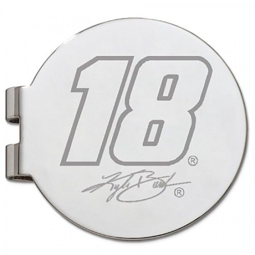 New Engraved Kyle Busch #18 Nascar Money Clip - Officially Licensed