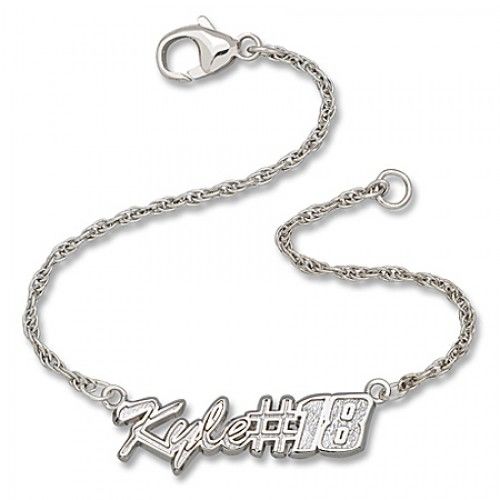 Unisex Adult'S Sports Style Bracelet in Sterling Silver - Glossy Polish
