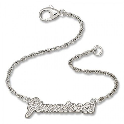 Sports-Themed Bracelet in Sterling Silver - Glossy Finish - Alluring