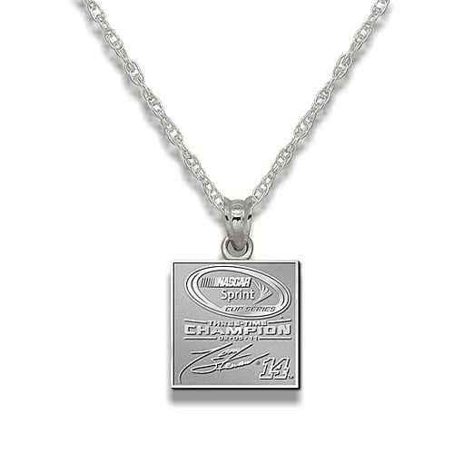 Sterling Silver 2011 Tony Stewart 3x Champ Pendant
