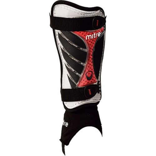 Mitre Premier XL Red Recoil Shin Guard Case Pack 4