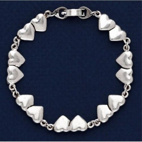 Double Hearts Bracelet Case Pack 6