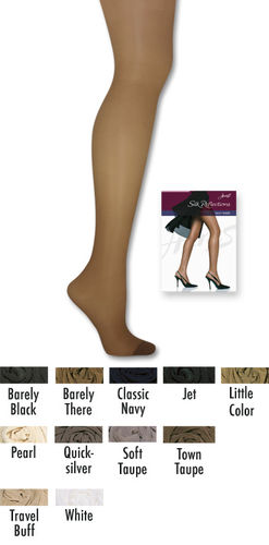 Hanes Silk Reflections  Silky Sheer Non-Control Top RT - 6 Pairs