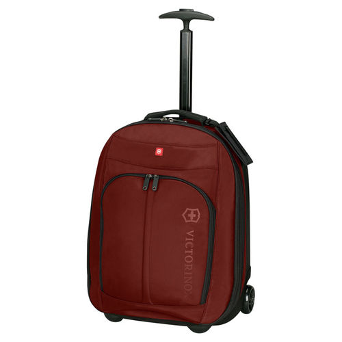 Victorinox Seefeld 20"" Wheeled Carry On Luggage Bag - Maroon