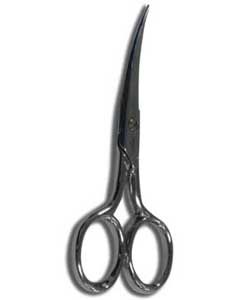 Gingher Curved Blade Sharp Point Scissors