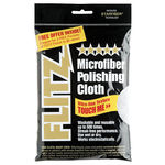 Flitz 16 x 16 in. Grey Microfiber Polishing Towel