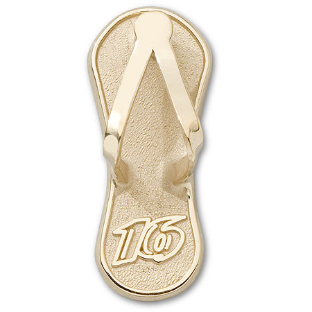 Greg Biffle #16 Nascar Flip Flop Pendant - 1"" New