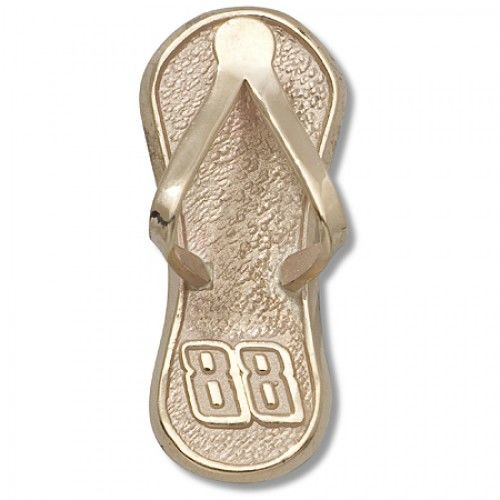 Dale Earnhardt, Jr. #88 Nascar Flip Flop Pendant - 1"" New