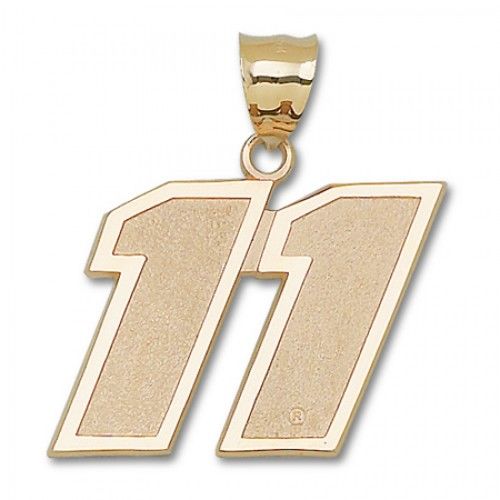 Driver #11 Denny Hamlin Nascar Pendant - 1 1/2
