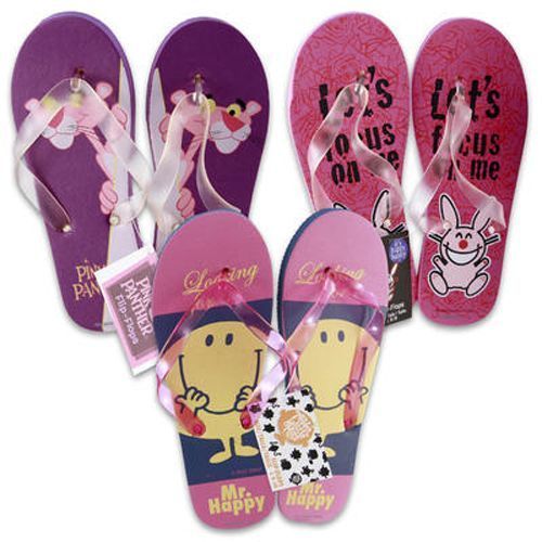 Licensed Flip Flops, Junior Assorted Case Pack 96