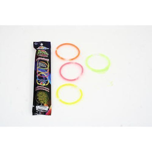 Glow in the Dark Bracelet 5 Pack Case Pack 72