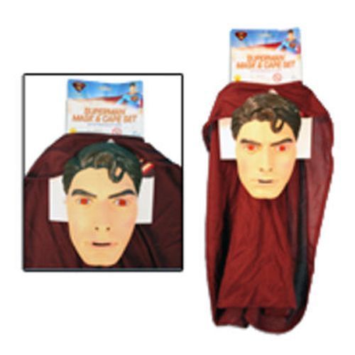 Superman Mask And Cap Costome Case Pack 12