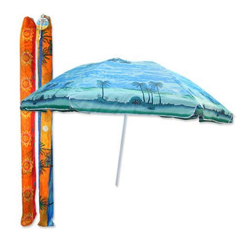 Beach Umbrella with Print, 110 Assorted Case Pack 12