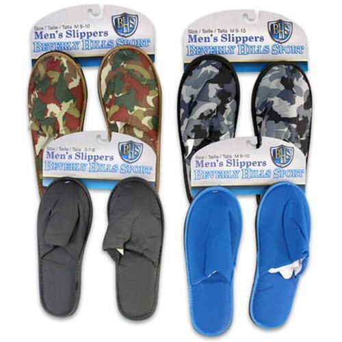 Beverly Sports Men's Slippers Case Pack 48