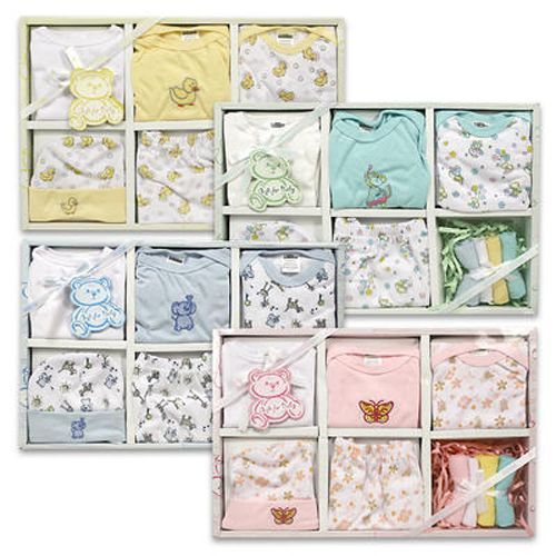 Baby Gift Set 9 Pieces Little Mimos Assorted Case Pack 12