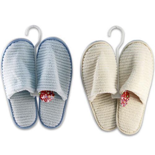 Bath Slippers, 1 Pair 2 Assorted Colors Case Pack 36