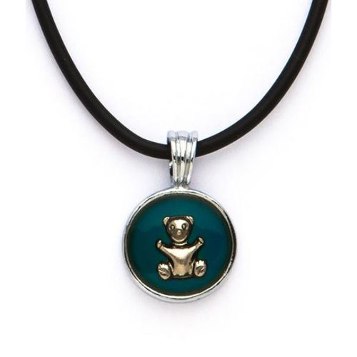 Mood Necklace with Bear Charm Case Pack 36