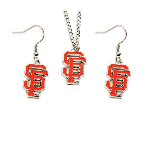 San Francisco Giants Necklace & Dangle Earring
