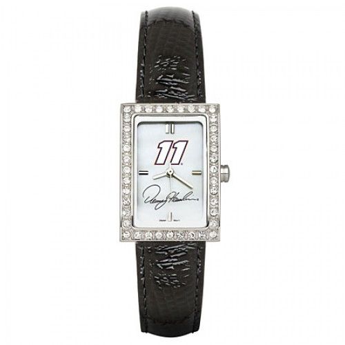 Cubic Zirconia Number 11 Watch - Nascar in Stainless Steel - Buckles