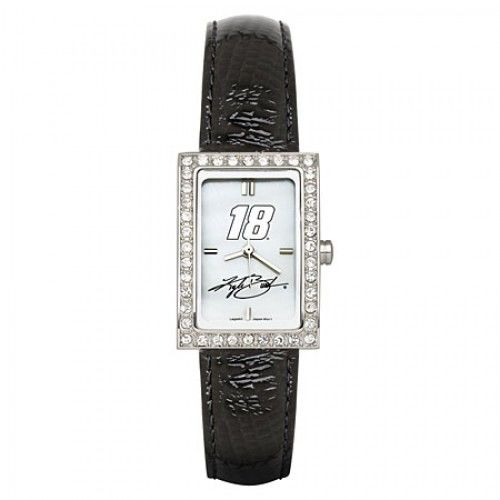 Cubic Zirconia Number 18 Watch - Nascar in Stainless Steel - Buckles - Cute