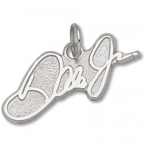 Dale Jr. Charm - Nascar - Racing in White Gold - 14kt - Fine - Unisex Adult