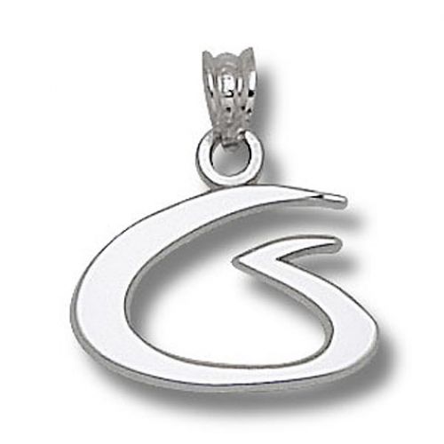 Sterling Silver Jeff Gordon Nascar Pendant 1/2