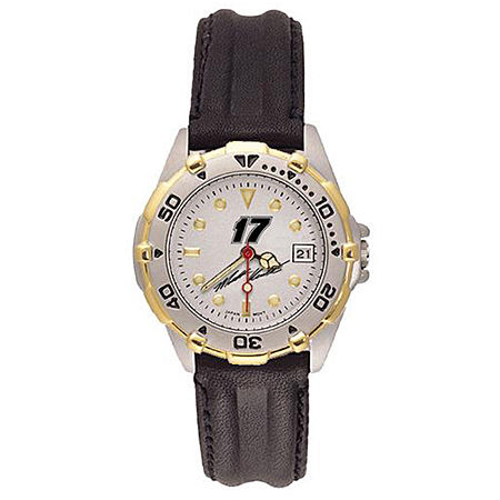 Black Leather #17 Matt Kenseth Nascar Watch - Officially Licensed