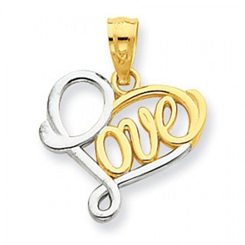 Heart Pendant Say with Love