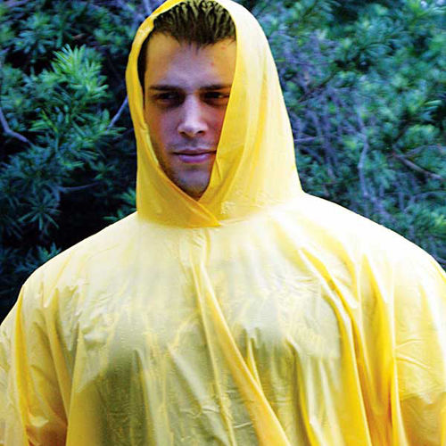 Deluxe Poncho, Yellow