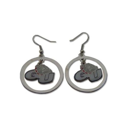 Gonzaga Bulldogs Hoop Logo Earrings