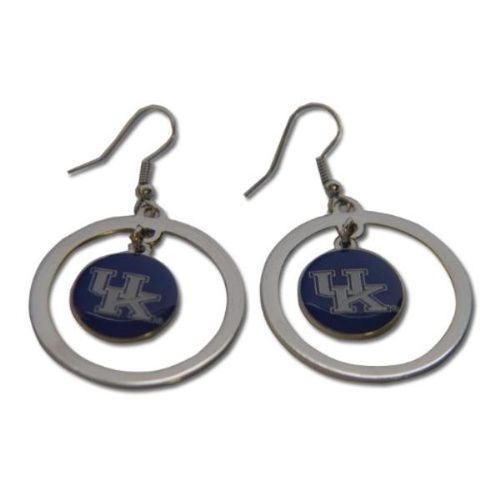 Kentucky Wildcats Hoop Logo Earrings