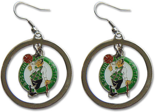 Boston Celtics Hoop Logo Earrings