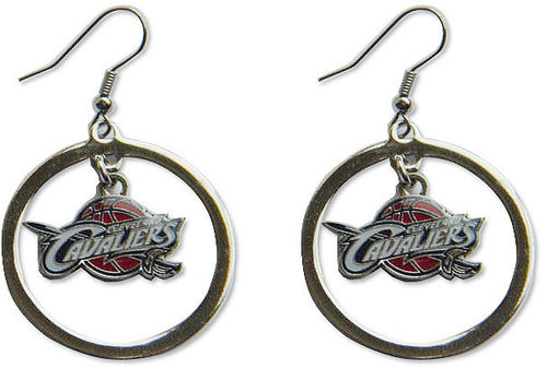 Cleveland Cavaliers Logo Hoop Earrings