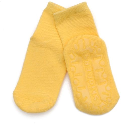 Yellow Crystal Grip Socks Case Pack 48