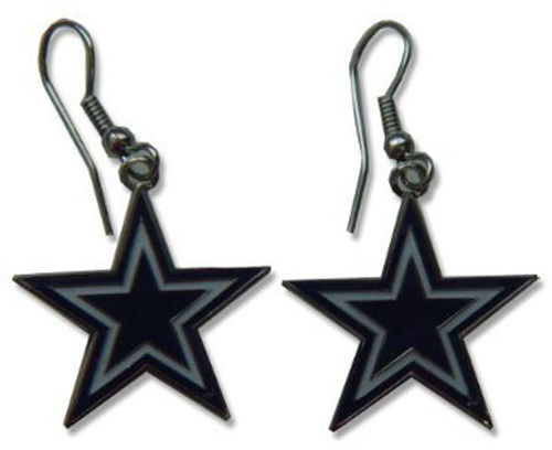 Dallas Cowboys Dangle Logo Earrings