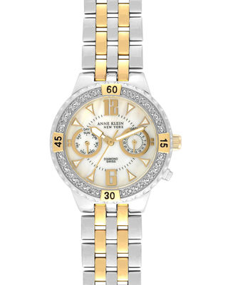 AK Anne Klein 12-1977wmtt Multifunction Ladies Watch