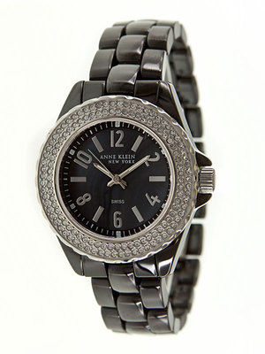 AK Anne Klein 12-1983bmbb Ceramic Ladies Watch