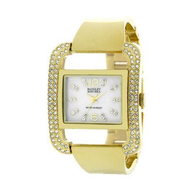 Badgley Mischka Ba-1148cmgb Bangle Ladies Watch