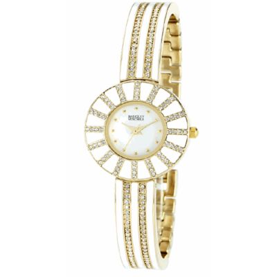 Badgley Mischka Ba-1182wtgb Crystal Bracelet Ladies Watch