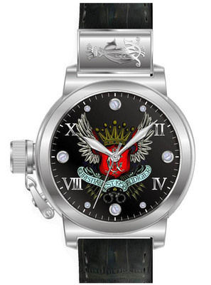 Christian Audigier Ete-104 Winged Crown Mens Watch