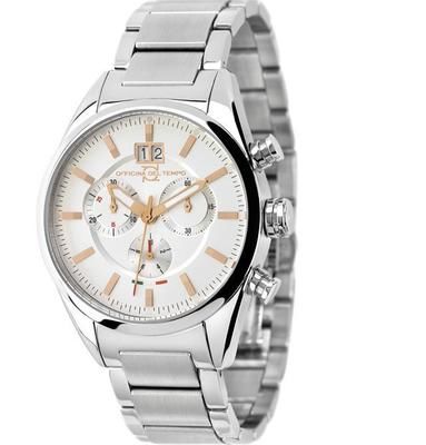 Officina Del Tempo Ot1037/112ag Elegance Mens Watch